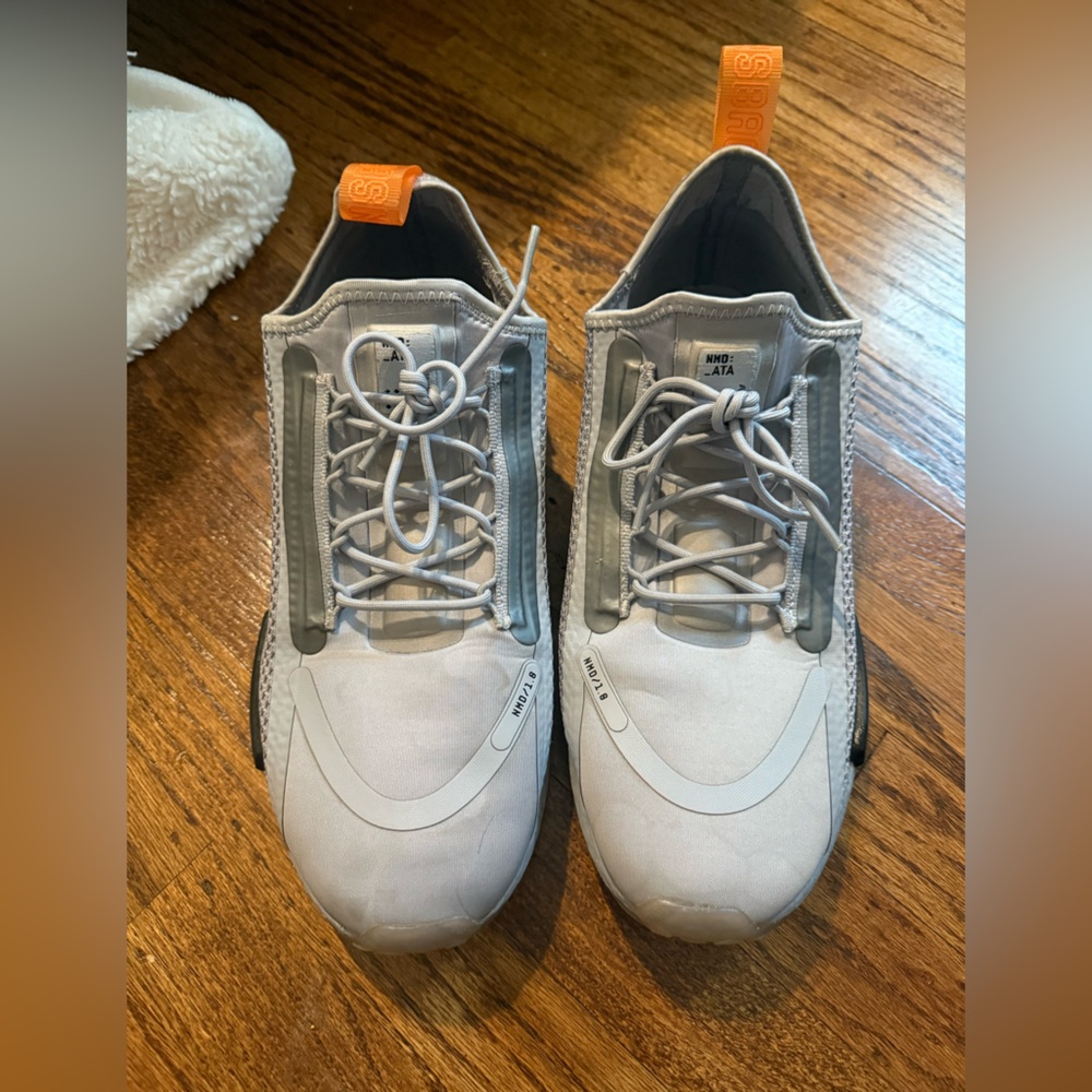 adidas Gray and Orange Sneakers